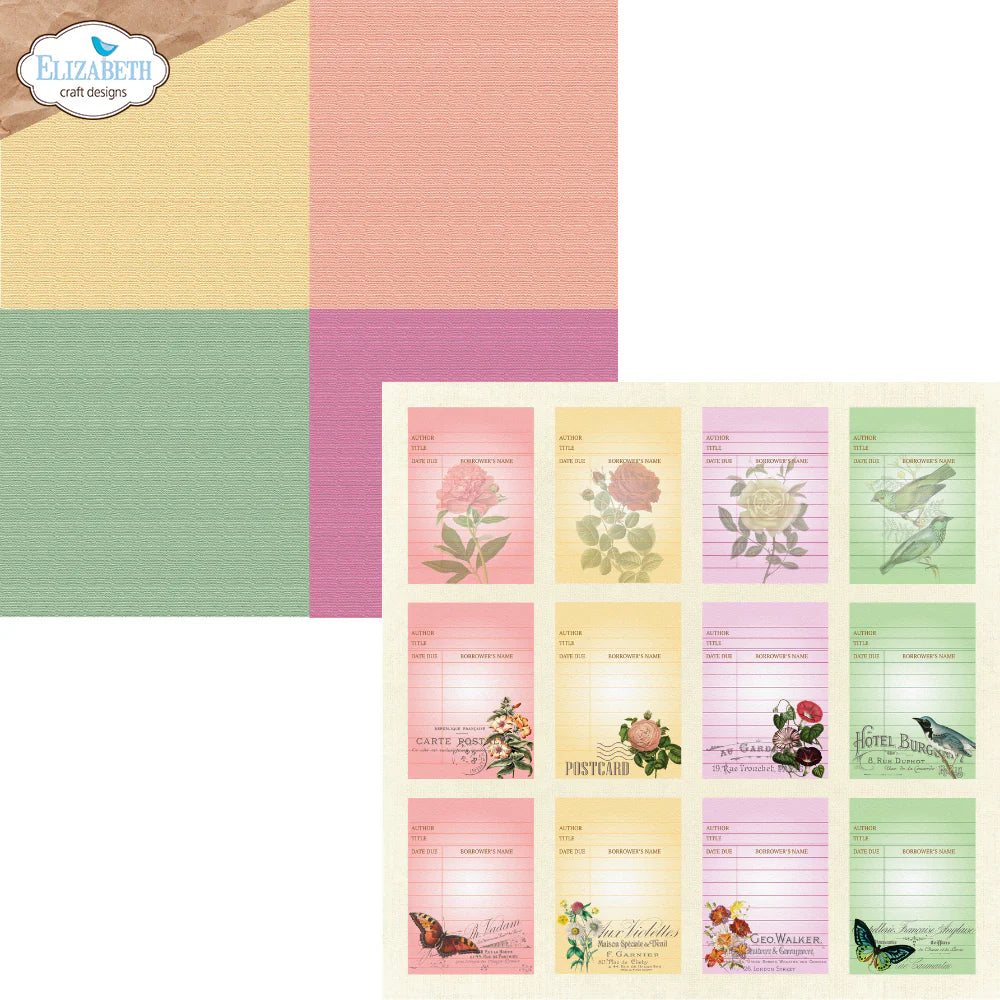 Elizabeth Craft Designs Spring Splendor 12” x 12” Paper Pack