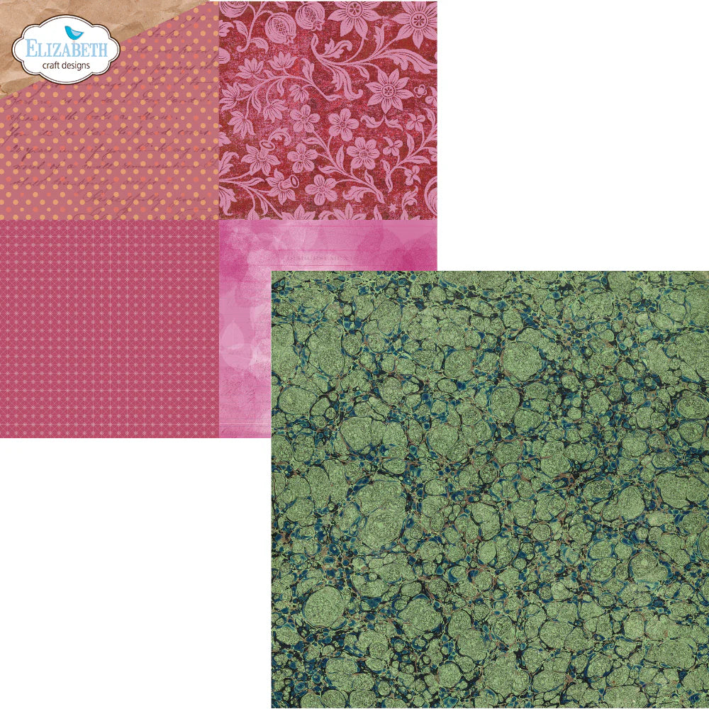 Elizabeth Craft Designs Spring Splendor 12” x 12” Paper Pack