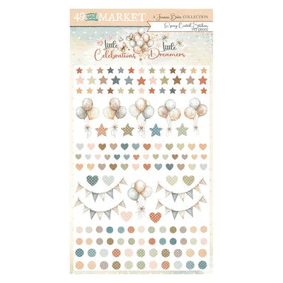 49 & Market Little Celebrations/Little Dreamers Epoxy Coated Stickers