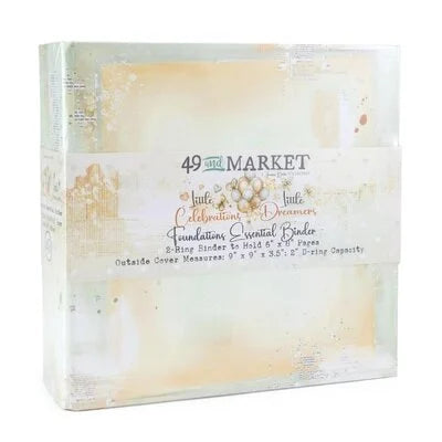 49 & Market Foundations Essential Binder - Little Celebrations/Little Dreamers (w/pages)