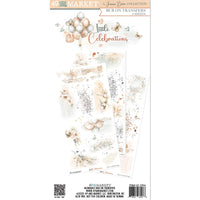 49 & Market Little Celebrations Blendable 6 x 12 Rub-On Transfer Set