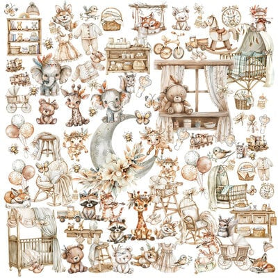 49 & Market Little Dreamers Laser Cut Elements