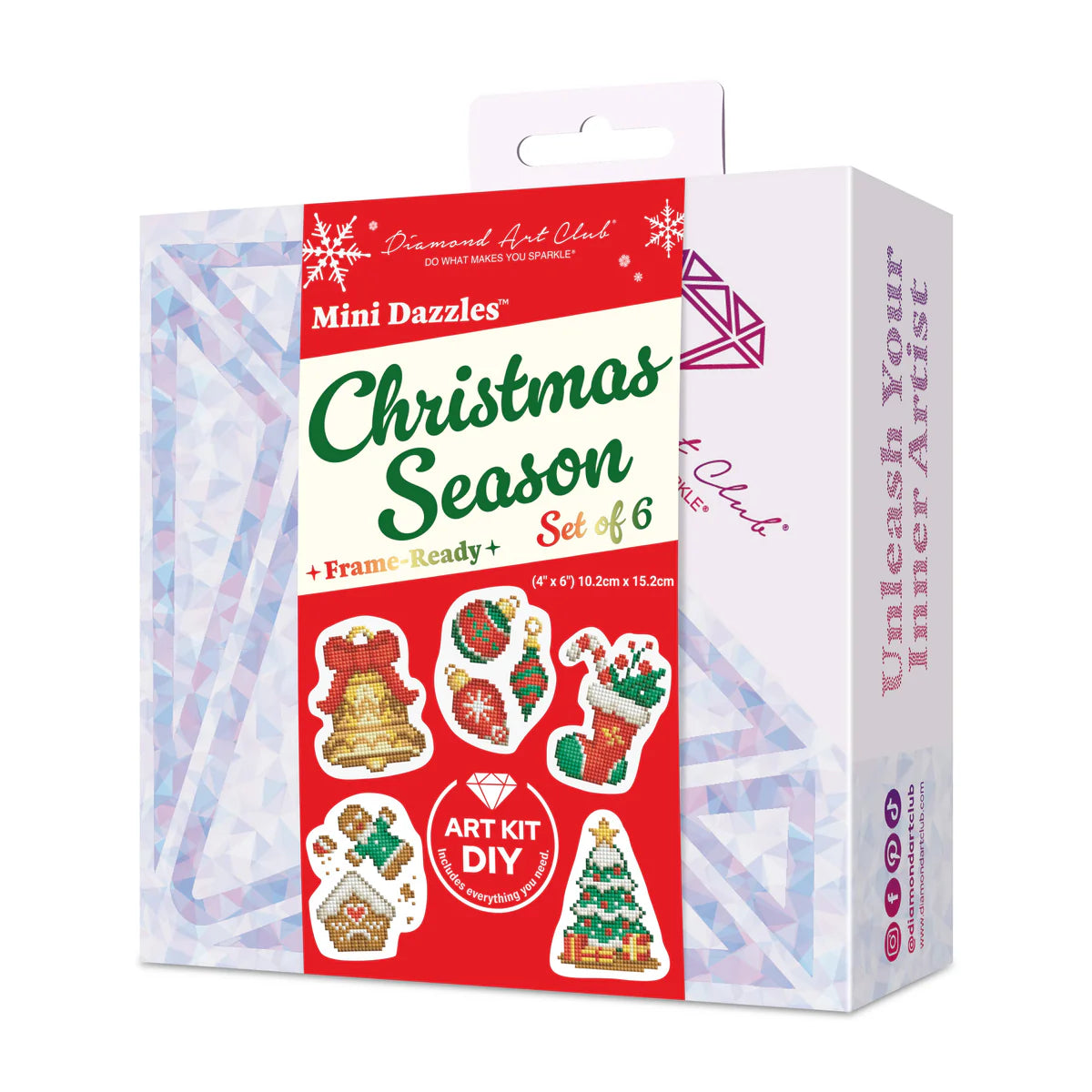 Diamond Art Club Mini Dazzles™ - Christmas Season (6 Pk)