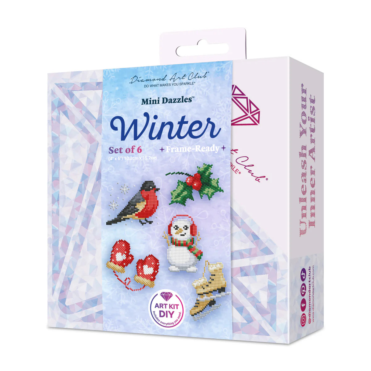 Diamond Art Club Mini Dazzles™ - Winter (6 Pk)