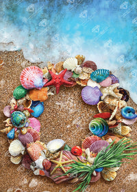 Diamond Art Club Wreath of Shells