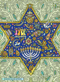 Diamond Art Club The Joy of Hanukkah Star