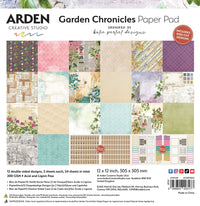 Arden Creative Studio Garden Chronicles 12” x 12” Paper Pad