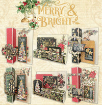 Graphic 45 Merry & Bright - Christmas Card Set 2024 Kit 7