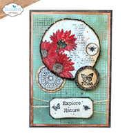 Elizabeth Craft Designs Playful Textures Stamp Set