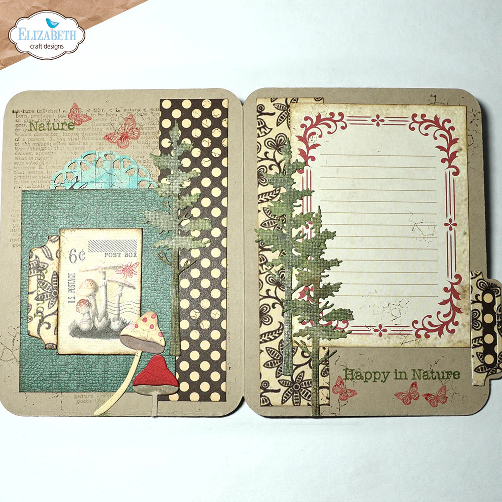 Elizabeth Craft Designs Flowers & Nature Stamp Set