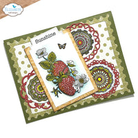 Elizabeth Craft Designs Small Doilies & Tabs Die & Stamp Set