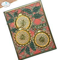 Elizabeth Craft Designs Small Doilies & Tabs Die & Stamp Set