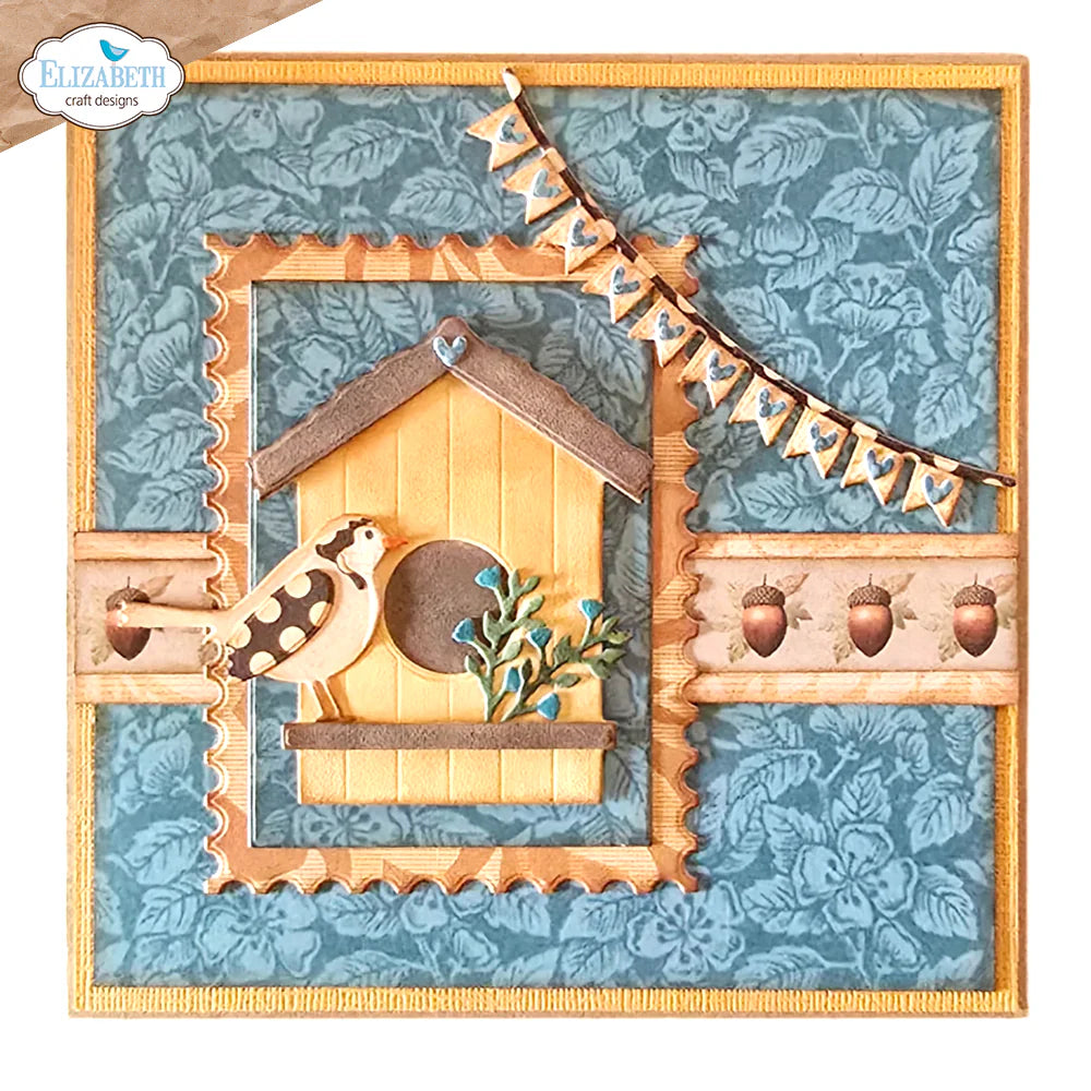 Elizabeth Craft Designs Happy Banners Metal Die Set