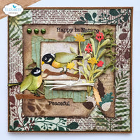 Elizabeth Craft Designs Birds & Dwellings Metal Die Set