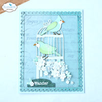 Elizabeth Craft Designs Birds & Dwellings Metal Die Set