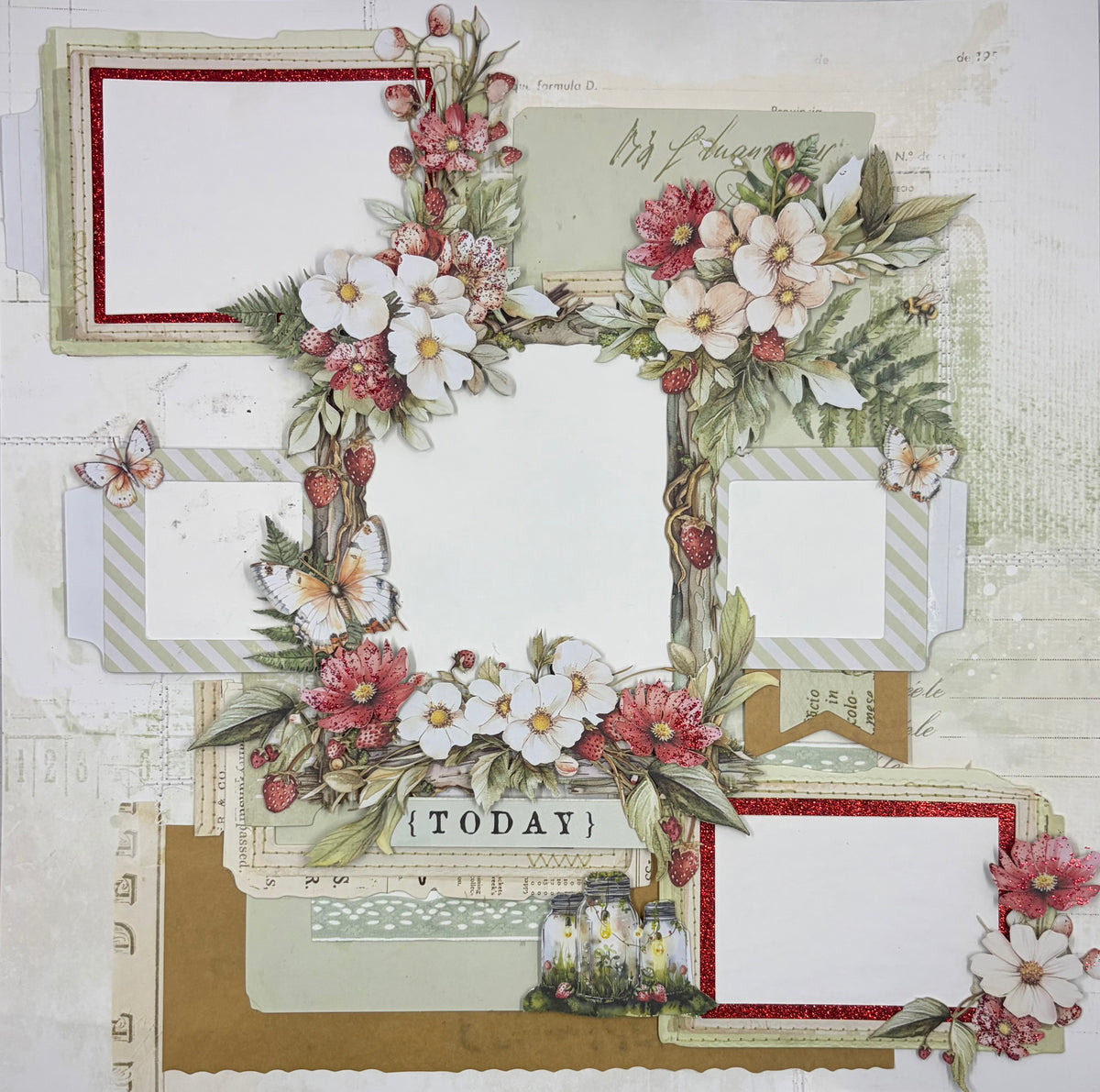 Strawberry Moments 2-Page Layout