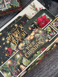 Graphic 45 Merry & Bright - Christmas Card Set 2024 Kit 7