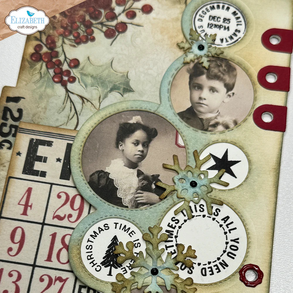 Elizabeth Craft Designs Magical Moments Die & Stamp Set