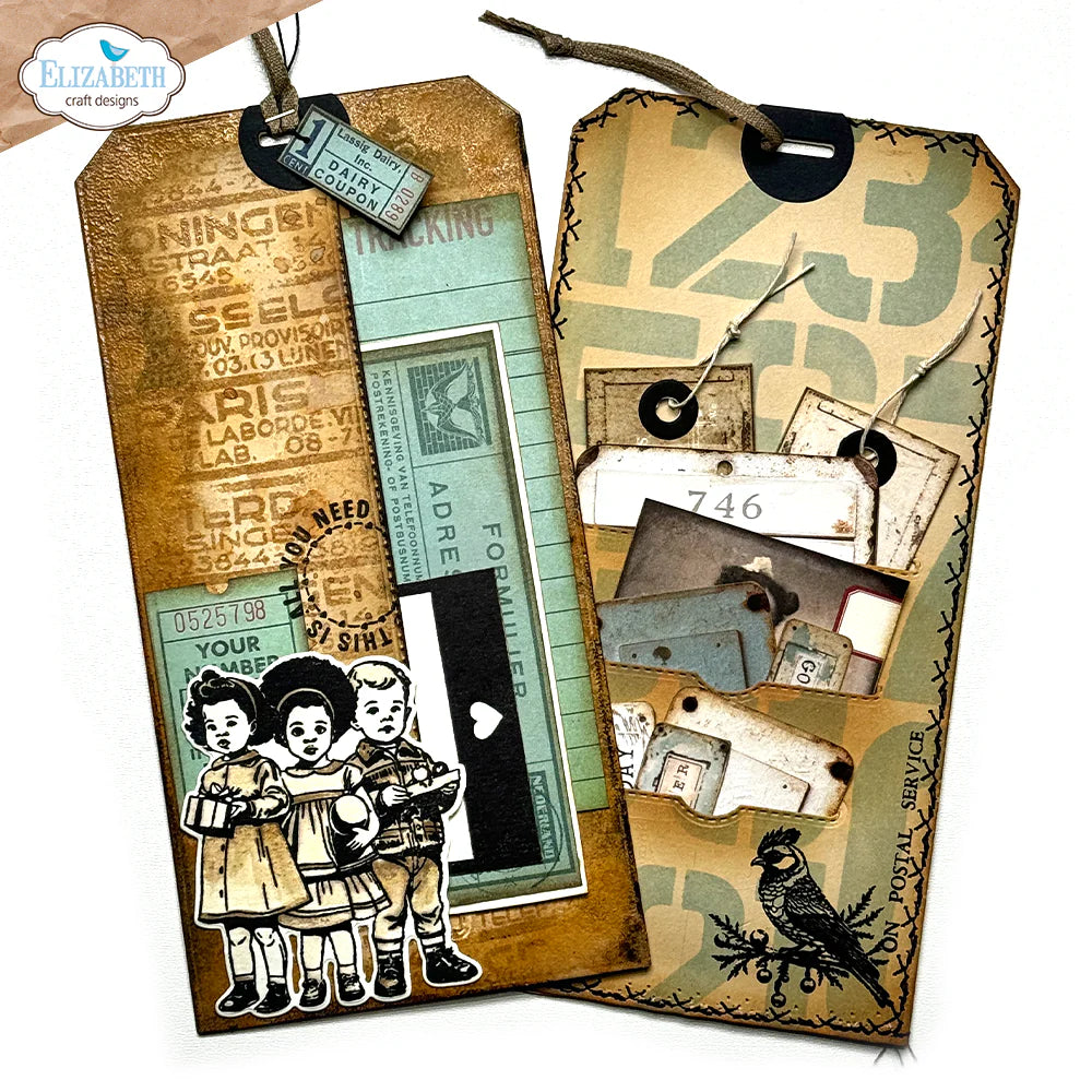 Elizabeth Craft Designs Slots and Pockets Metal Die Set