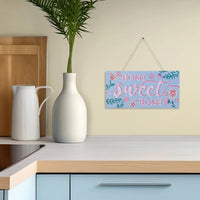 Diamond Art Club SQUARES Hanging Sign - Home Sweet Home