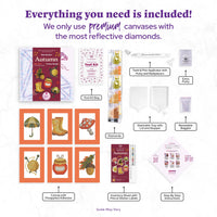 Diamond Art Club Mini Dazzles™ - Autumn & Thanksgiving BUNDLE (12 Pk)