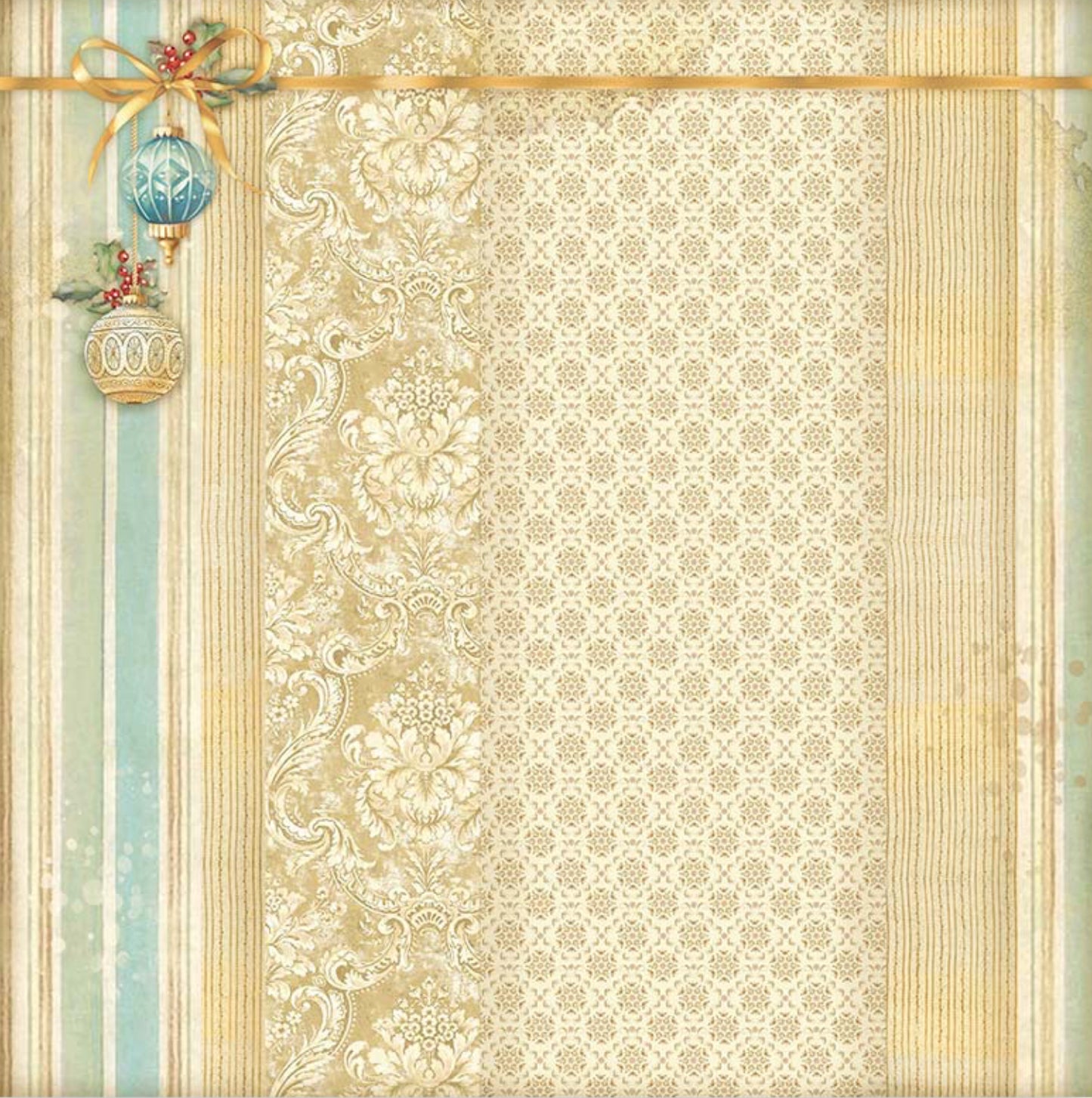 Stamperia Christmas Rose 12" x 12" Collectie Maxi Pad (22 enkelzijdig) 