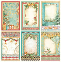 Stamperia Christmas Rose 12" x 12" Collectie Maxi Pad (22 enkelzijdig) 