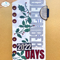 Elizabeth Craft Designs December Day By Day Stamp Set