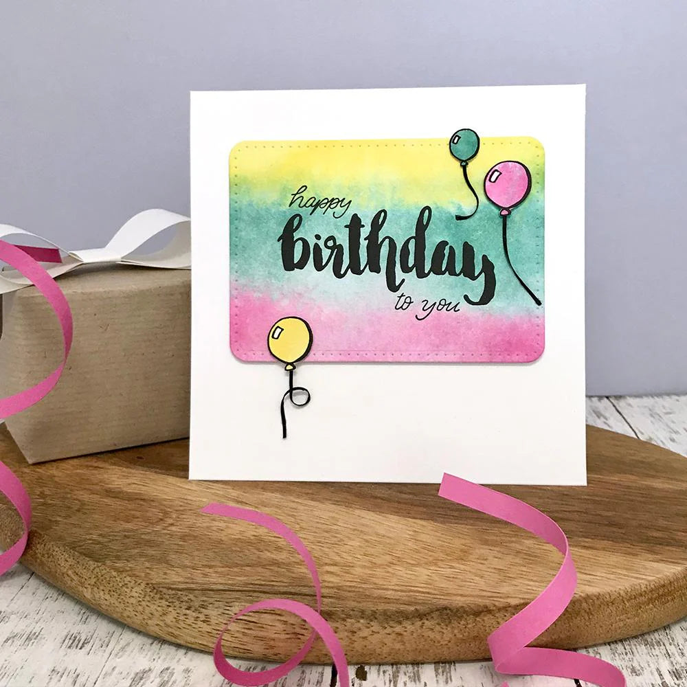 Elizabeth Craft Designs Birthday Stamp Set