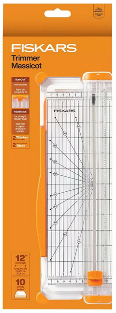 Fiskars SureCut 12” Portable Paper Trimmer