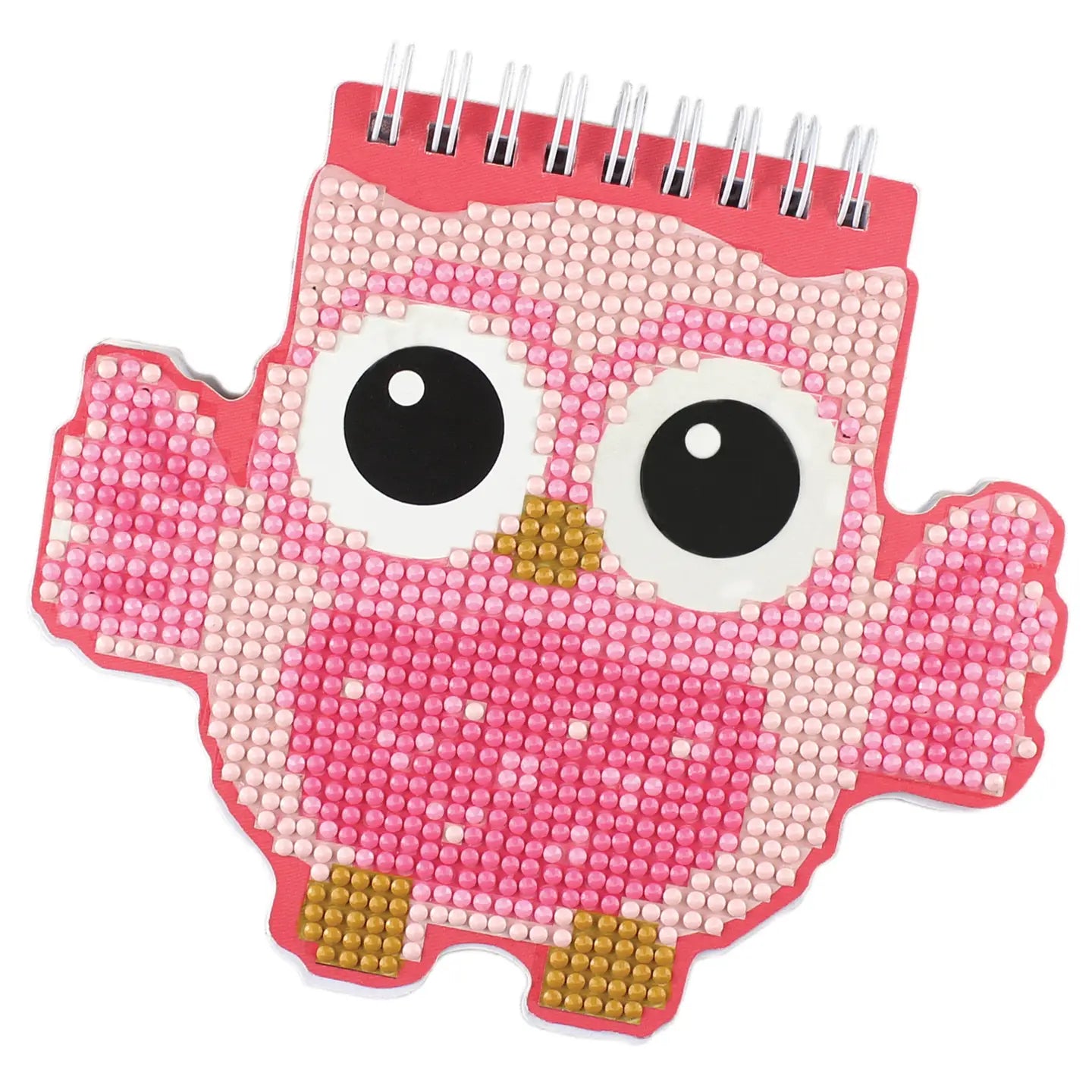 Camelot Dots Owl Diamond Painting Notebook Kit