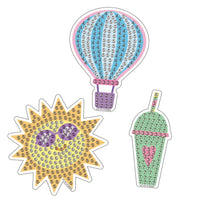 Camelot Dotz Summer Time Diamond Painting Sticker Kit