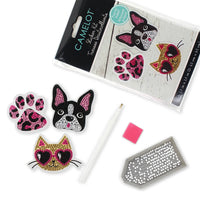 Camelot Dotz Paw-Some Diamond Painting Sticker Kit