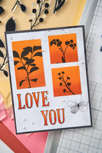 Sizzix Framelit Die Set - Fine Line Alpha 02 by 49 & Market