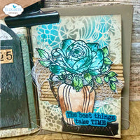 Elizabeth Craft Designs In Full Bloom Stamp Set