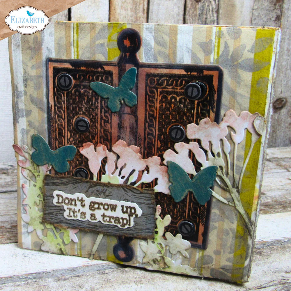 Elizabeth Craft Designs Hinged Die & Stamp Set