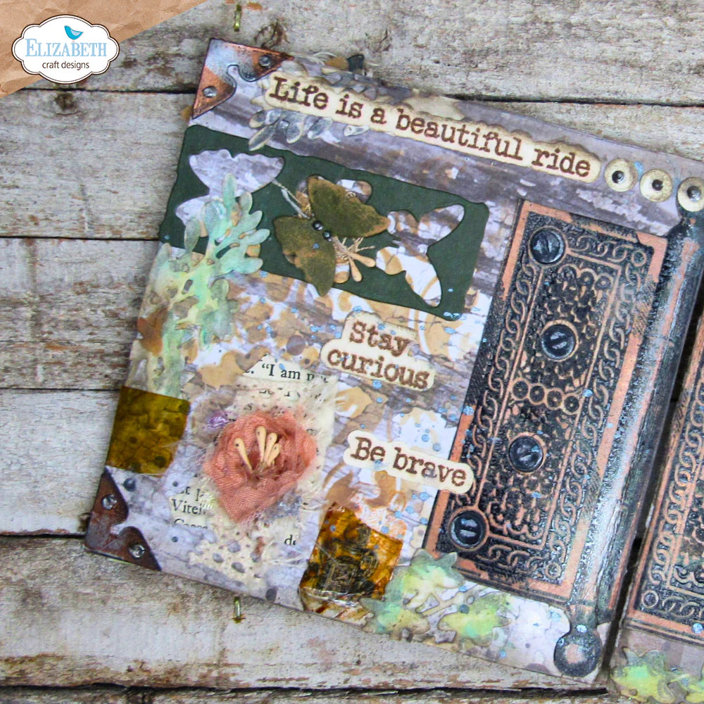 Elizabeth Craft Designs Hinged Die & Stamp Set