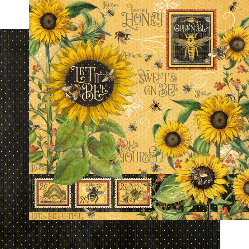 Graphic 45 Let It Bee - Keepsake Kit (with Exclusive Metal Die Set)