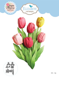 Elizabeth Craft Designs Tulip Metal Die Set