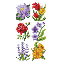 Diamond Art Club Mini Dazzles™ - Classic Flowers (6 Pk)