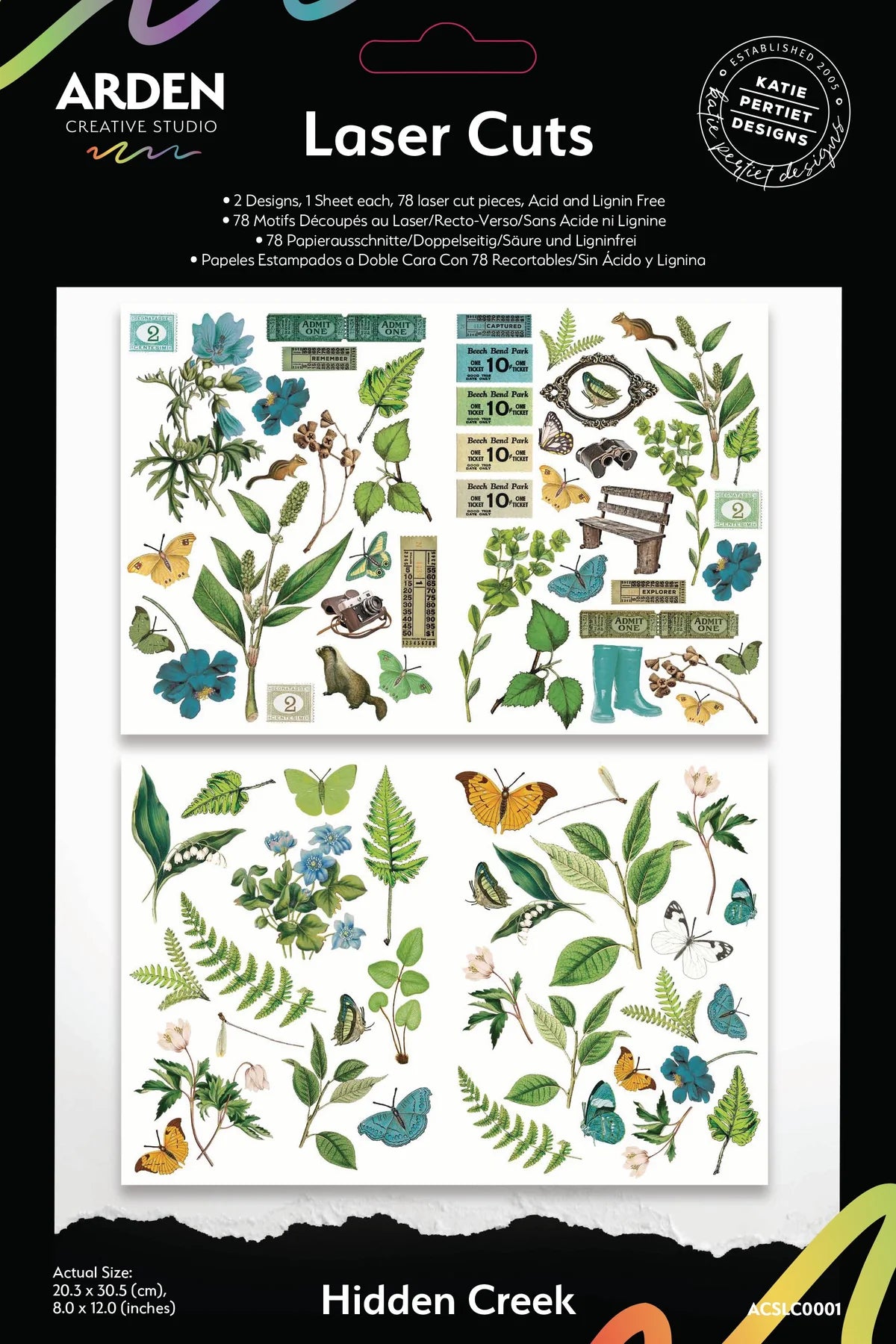 Arden Creative Studio Hidden Creek Laser Cut Elements