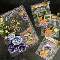 Graphic 45 Midnight Tales Peek-a-Boo Pop Up Album 2021 Monthly Project Volume 8