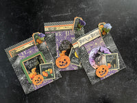 Graphic 45 Midnight Tales Peek-a-Boo Pop Up Album 2021 Monthly Project Volume 8