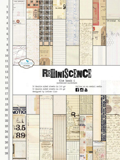 Elizabeth Craft Designs Reminiscence Paper - The Book 6 – Kreative