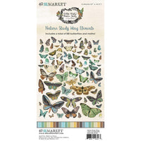 49 and Market Vintage Artistry Nature Study Wings Laser Cut Elements