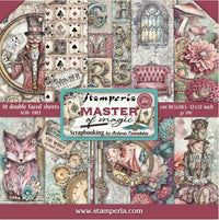 Stamperia Master of Magic 12” x 12” Paper Pad