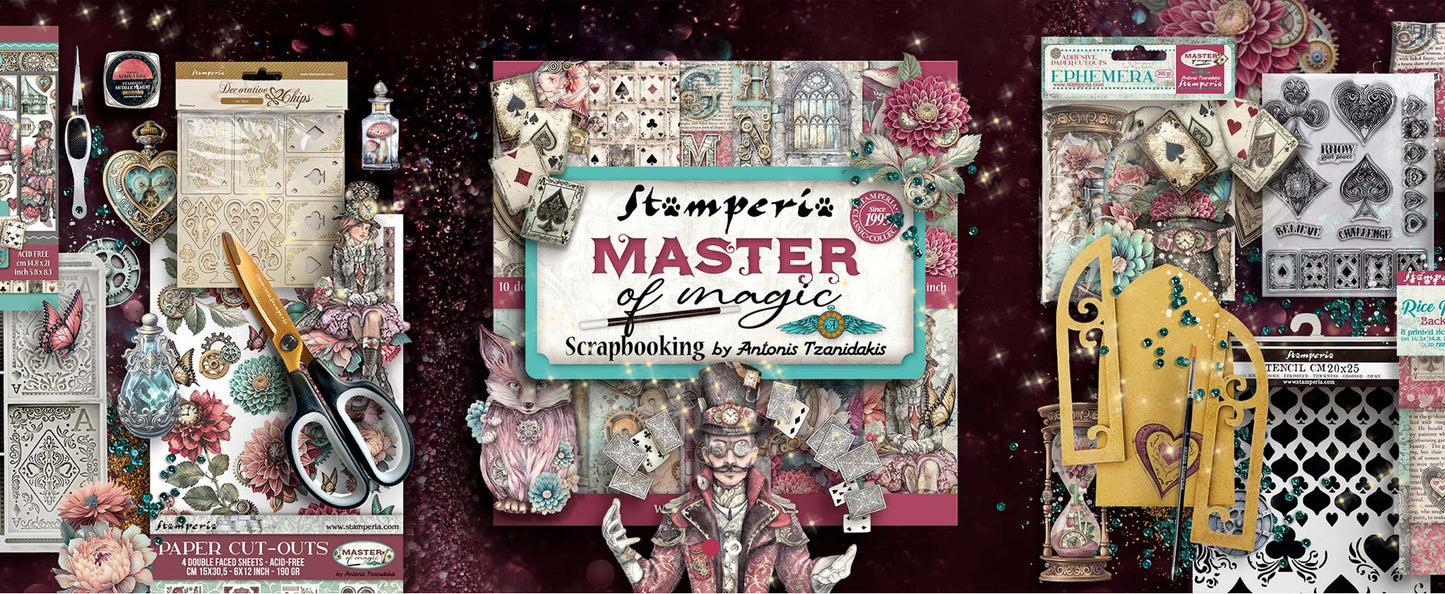 BUY IT ALL: Stamperia Master of Magic Collection