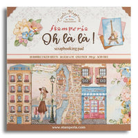 Stamperia Oh La La 12” x 12” Paper Collection