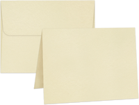 Graphic 45 Ivory A2 Cards With Envelopes