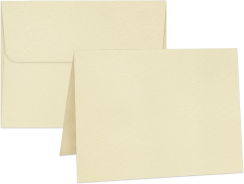 Grafische 45 ivoorkleurige A2-kaarten met enveloppen